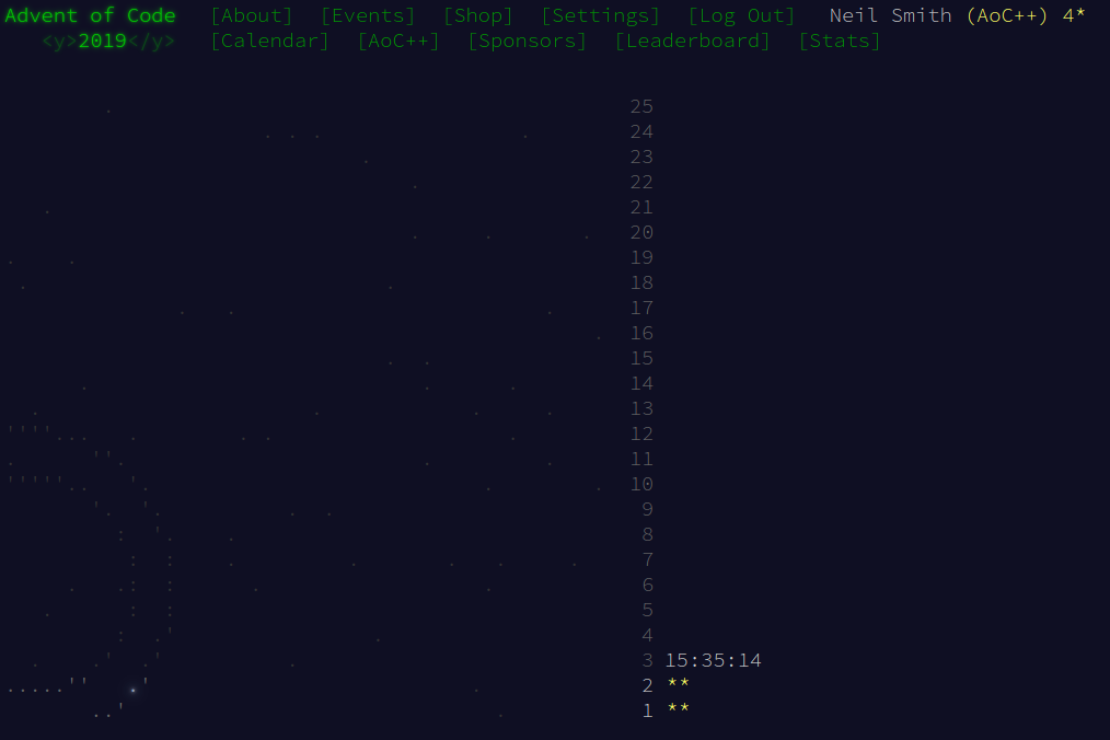 Advent of Code 2019 day 2