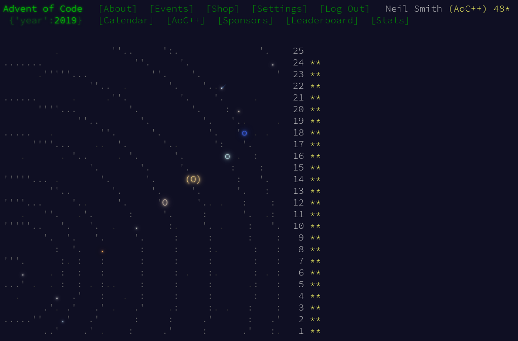 Advent of Code 2019 day 24