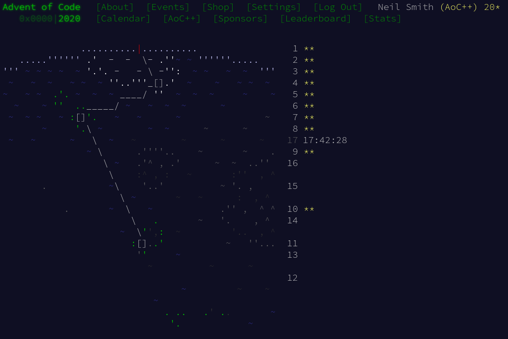 Advent of Code 2020 day 10