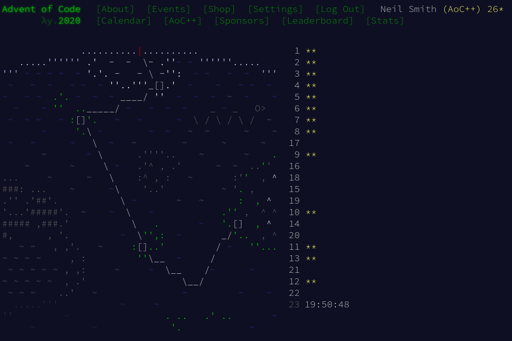 Advent of Code 2020 day 13
