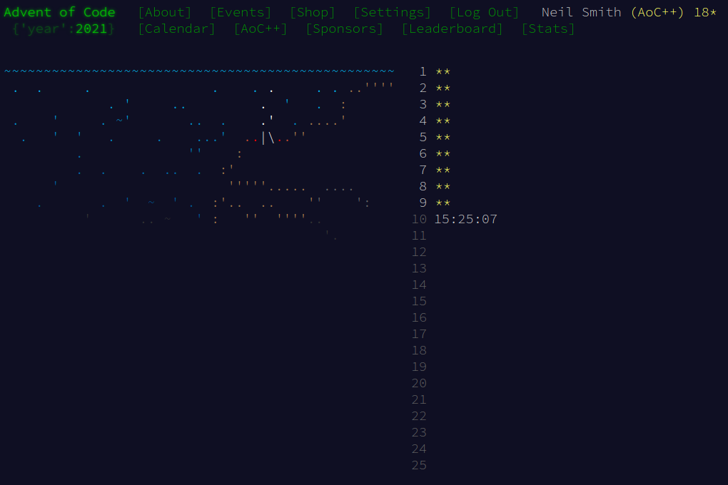 Advent of Code 2021 day 9