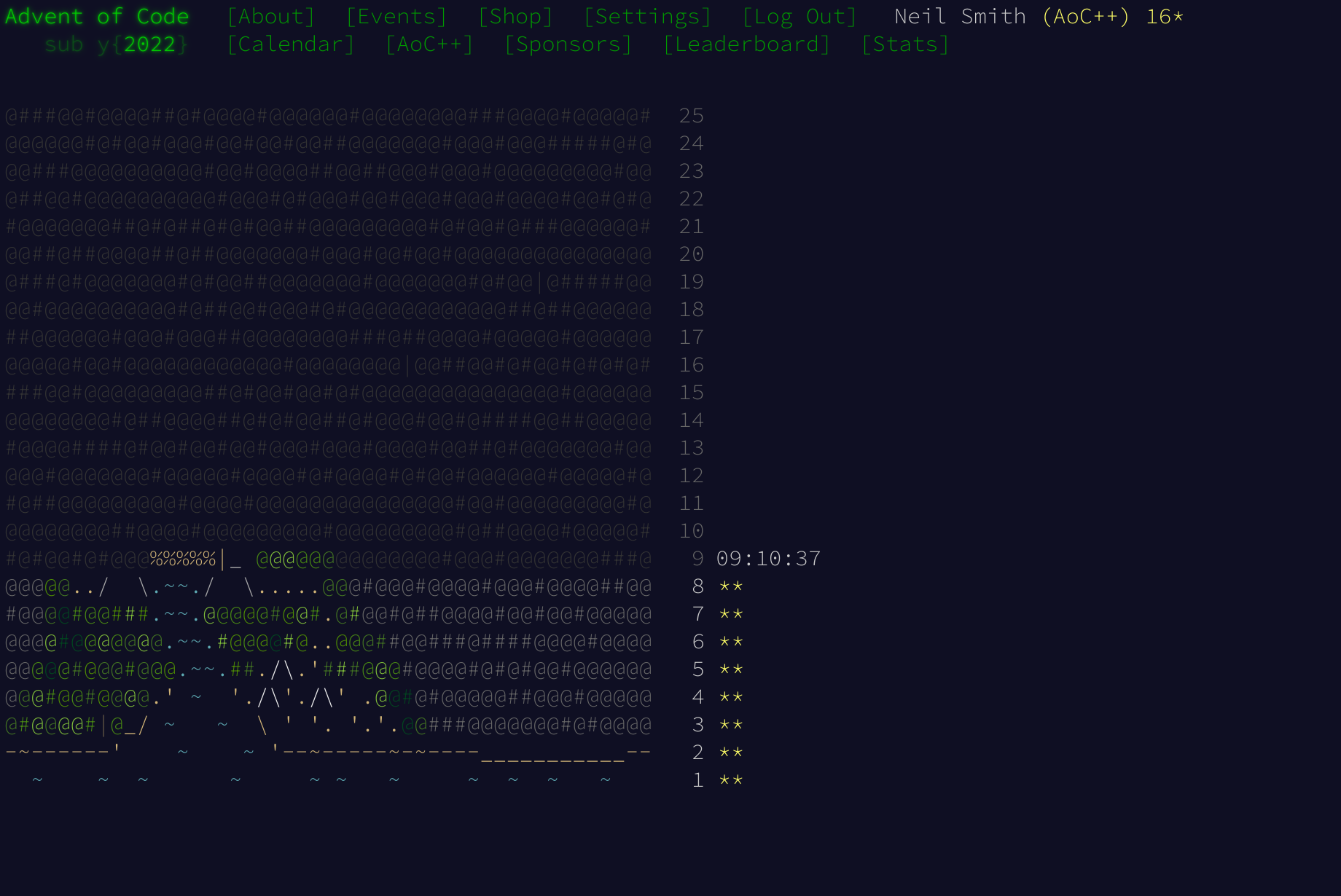 Advent of Code 2022 day 8