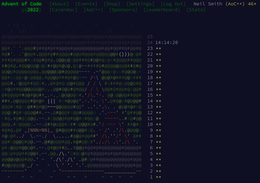 Advent of Code 2022 day 23