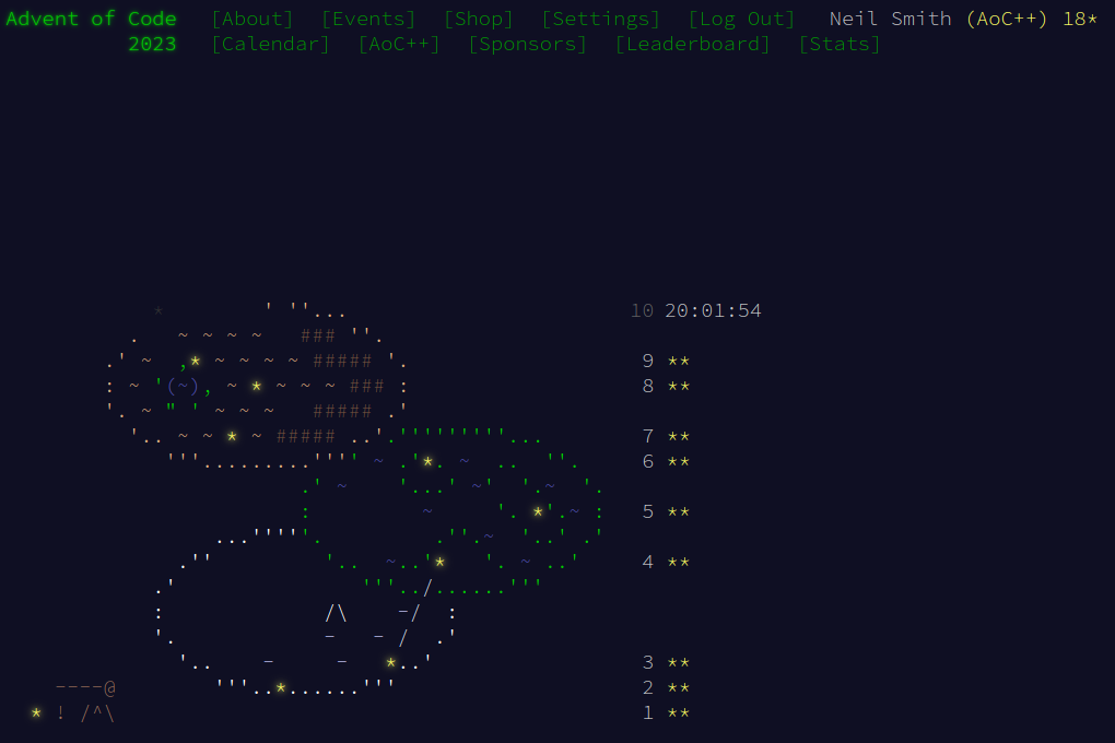Advent of Code 2023 day 09