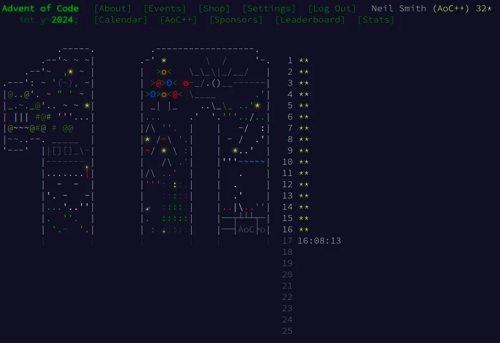 Advent of Code 2024 day 16