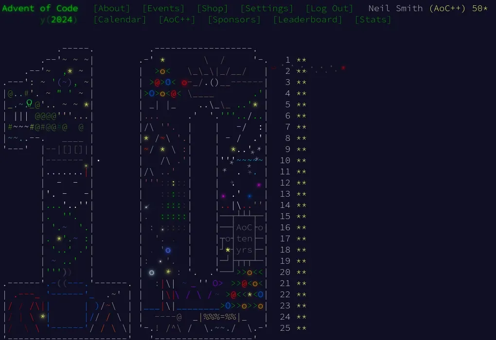 Advent of Code 2024 day 25