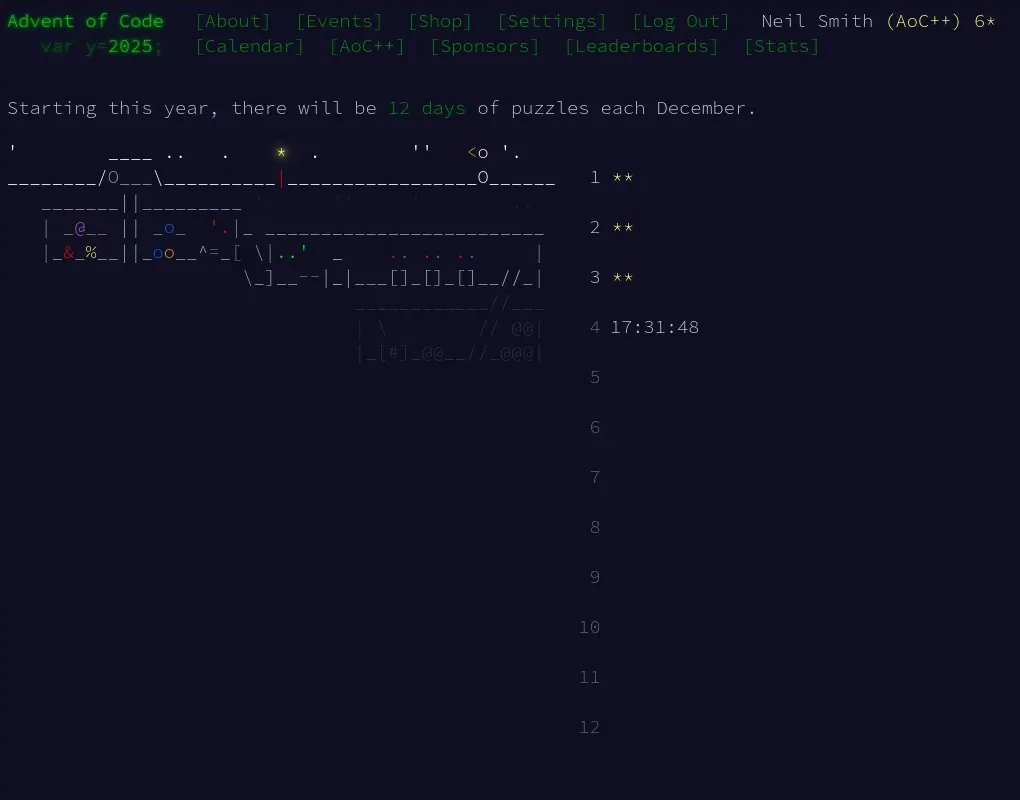 Advent of Code 2025 day 3