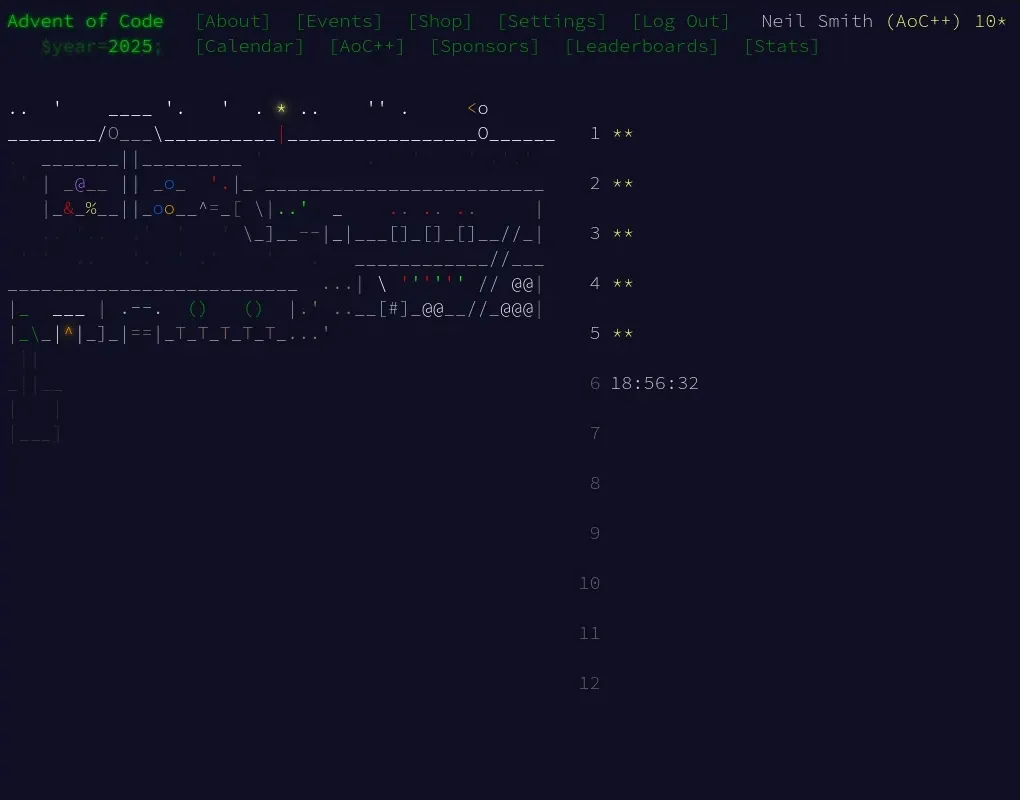 Advent of Code 2025 day 5