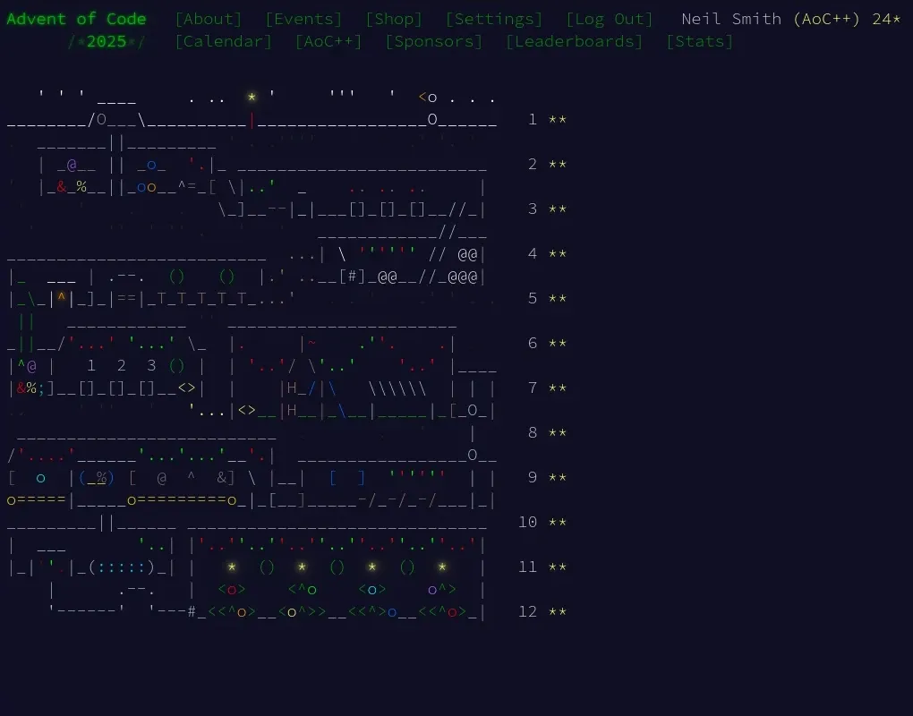 Advent of Code 2025 day 12