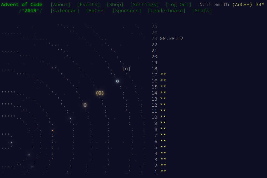 Advent of Code 2019 day 17
