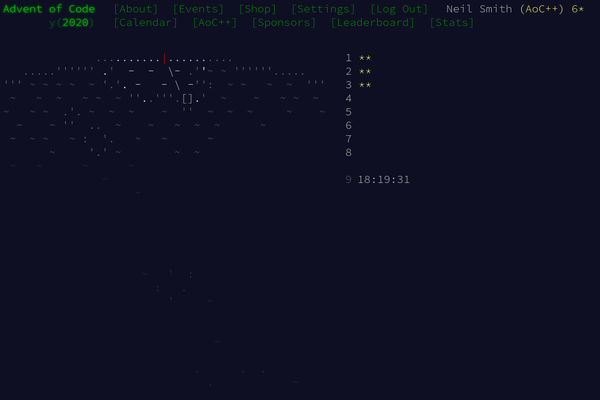 Advent of Code 2020 day 3