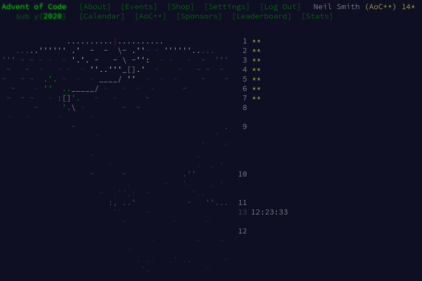 Advent of Code 2020 day 7