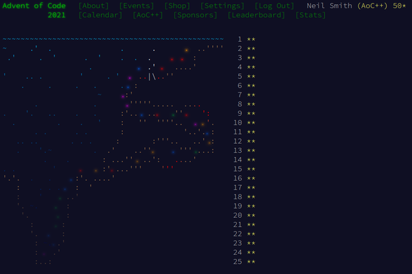 Advent of Code 2021 day 25