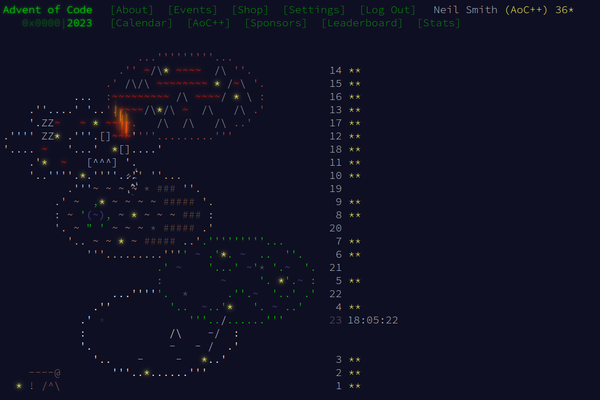 Advent of Code 2023 day 18
