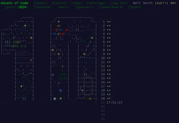 Advent of Code 2024 day 20