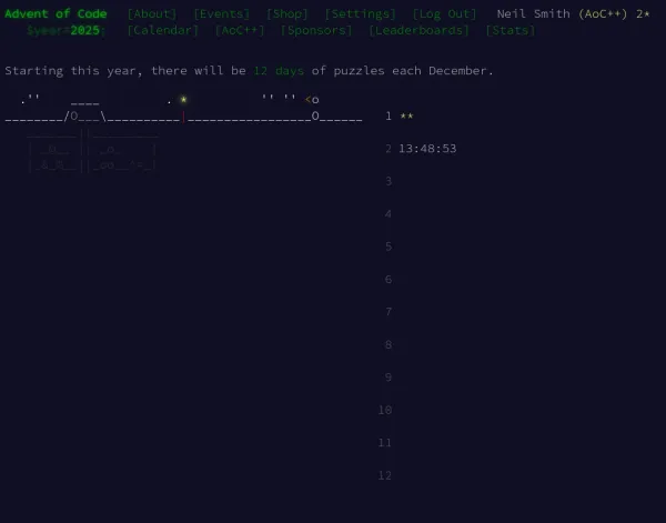 Advent of Code 2025 day 1