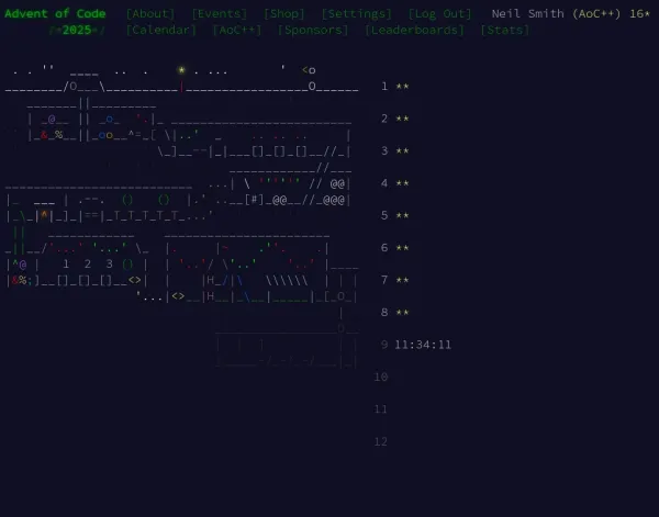 Advent of Code 2025 day 8