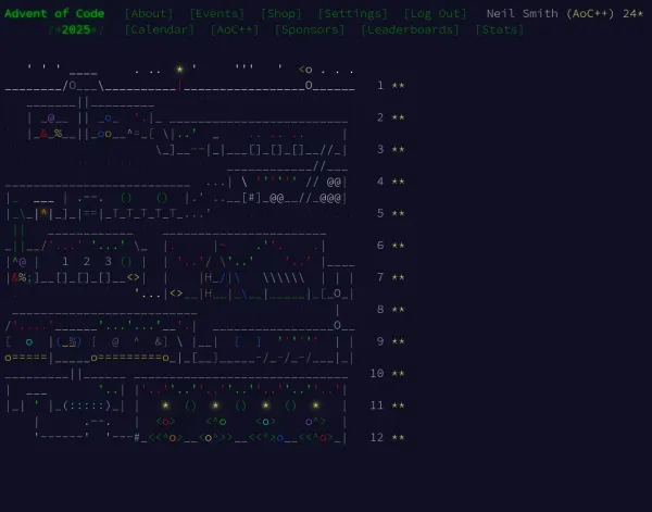 Advent of Code 2025 day 12