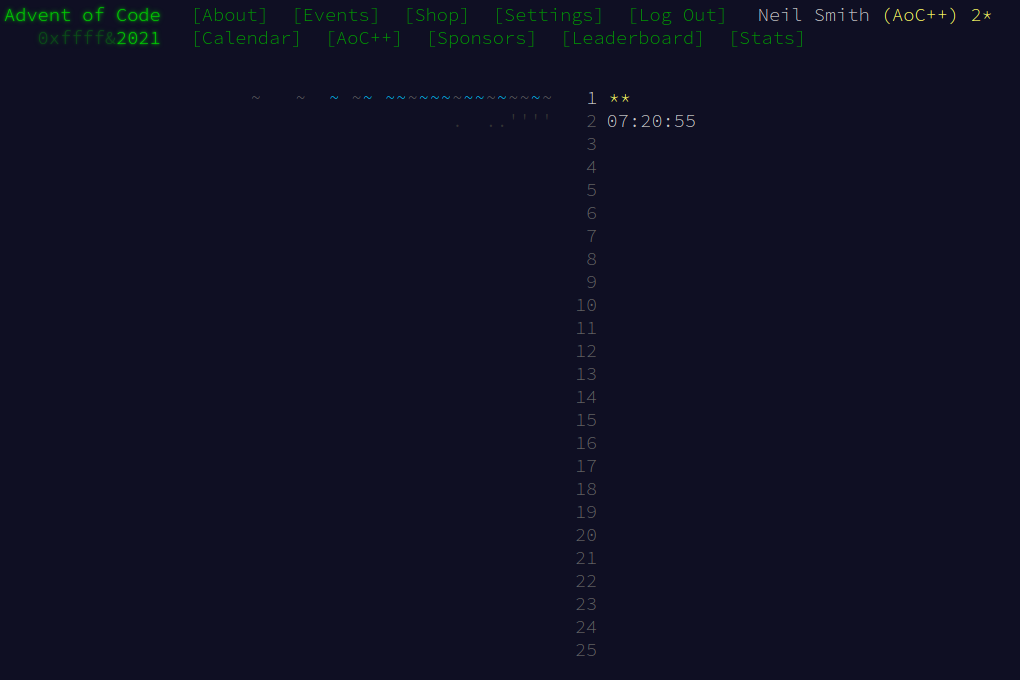 Advent of Code 2021 day 1