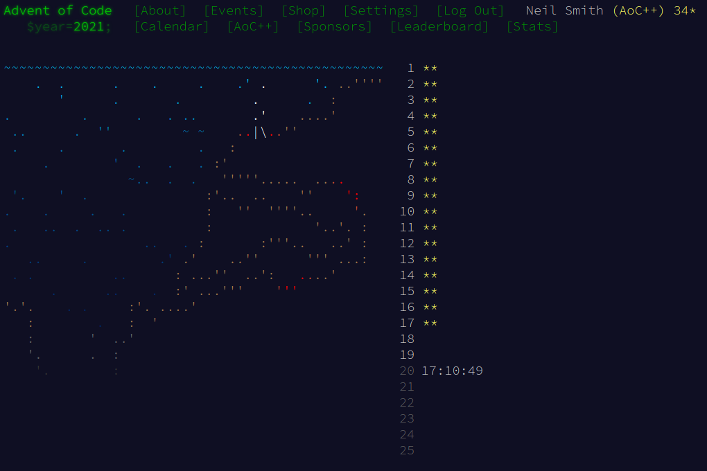 Advent of Code 2021 day 17