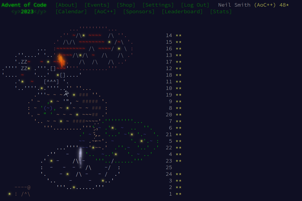 Advent of Code 2023 day 24