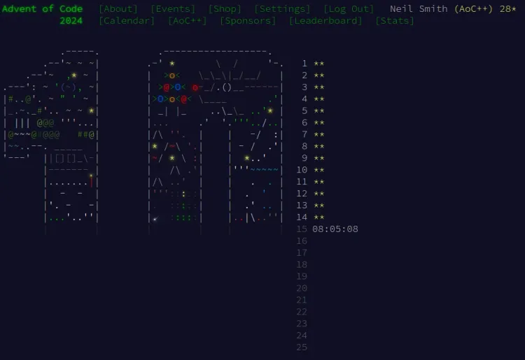 Advent of Code 2024 day 14