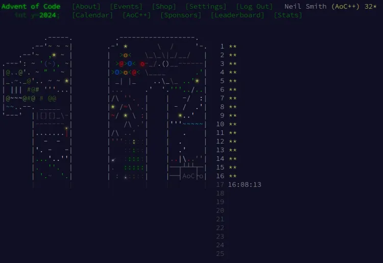 Advent of Code 2024 day 16